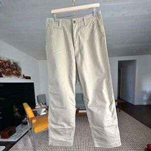 Snow Peak Beige Takibi Chino Trousers